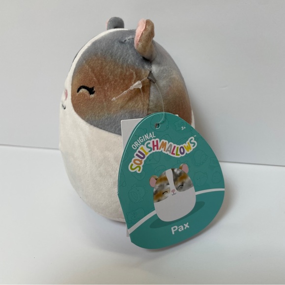 Brand new 5" Pax the Hamster Squishmallow! NWT - Picture 2 of 2
